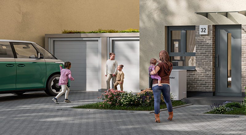 Stellplätze und Garagen im Quartier