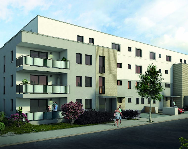 Käfertal: An der Wachenheimer Straße Referenzfoto eines Neubauprojektes von Bonava